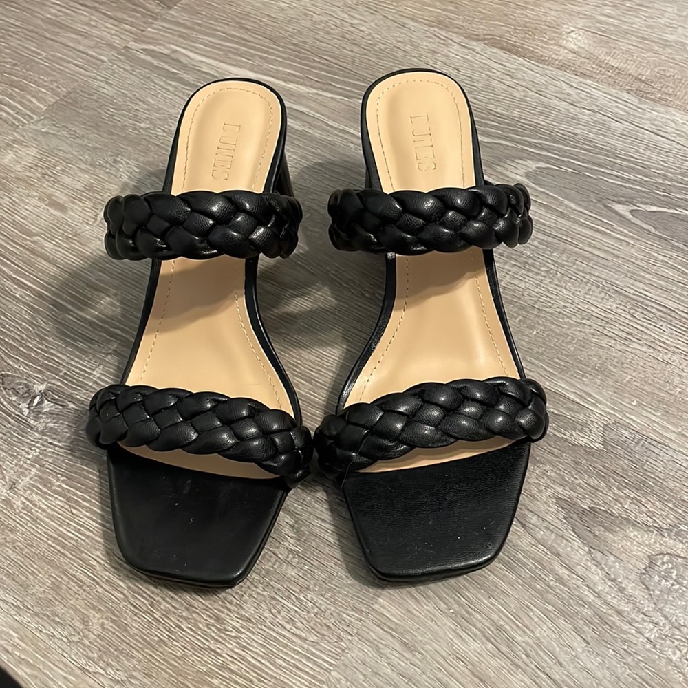 Braided heels